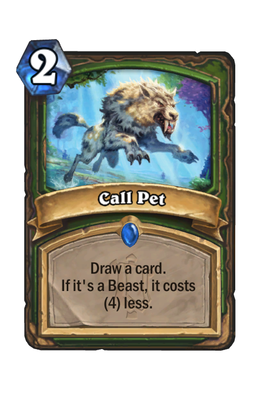 Call Pet Hearthstone kártya