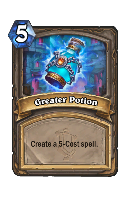 Greater Potion Hearthstone kártya
