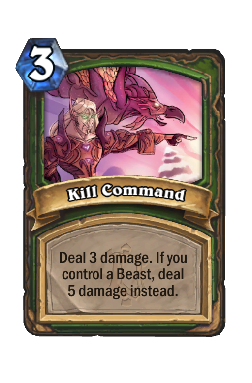 Kill Command Hearthstone kártya