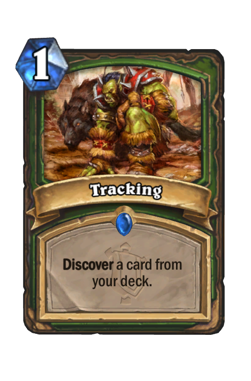 Tracking Hearthstone kártya
