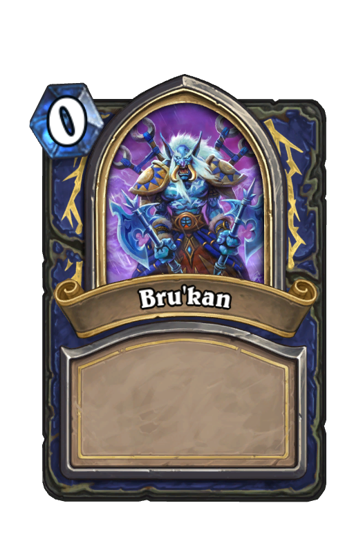 Bru'kan Hearthstone kártya