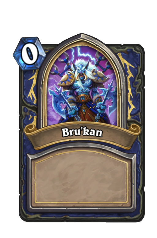 Bru'kan Hearthstone kártya