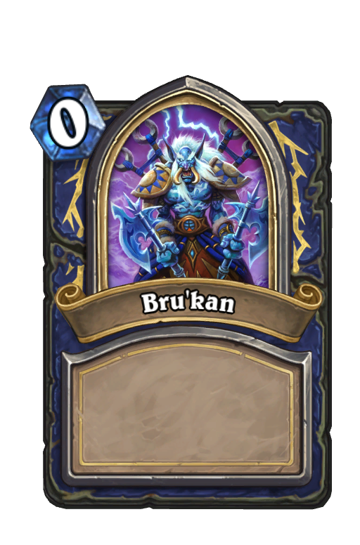 Bru'kan Hearthstone kártya
