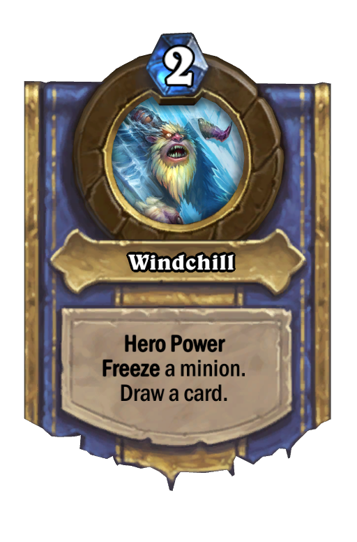 Windchill Hearthstone kártya