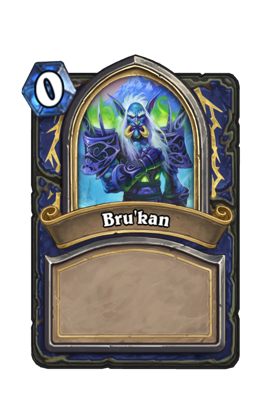 Bru'kan Hearthstone kártya