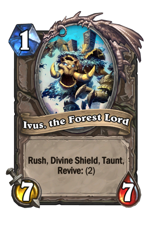 Ivus, the Forest Lord Hearthstone kártya