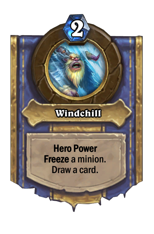 Windchill Hearthstone kártya