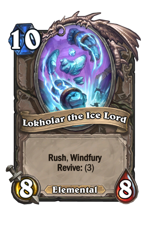 Lokholar the Ice Lord Hearthstone kártya