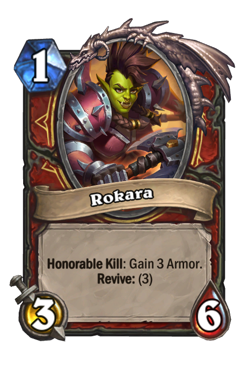 Rokara Hearthstone kártya