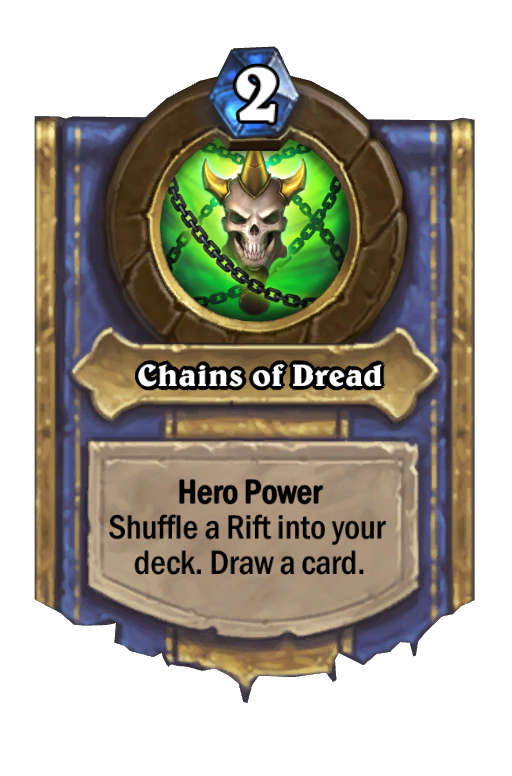 Chains of Dread Hearthstone kártya