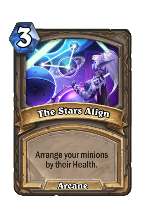 The Stars Align Hearthstone kártya