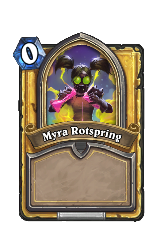 Myra Rotspring Hearthstone kártya
