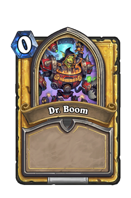 Dr. Boom Hearthstone kártya