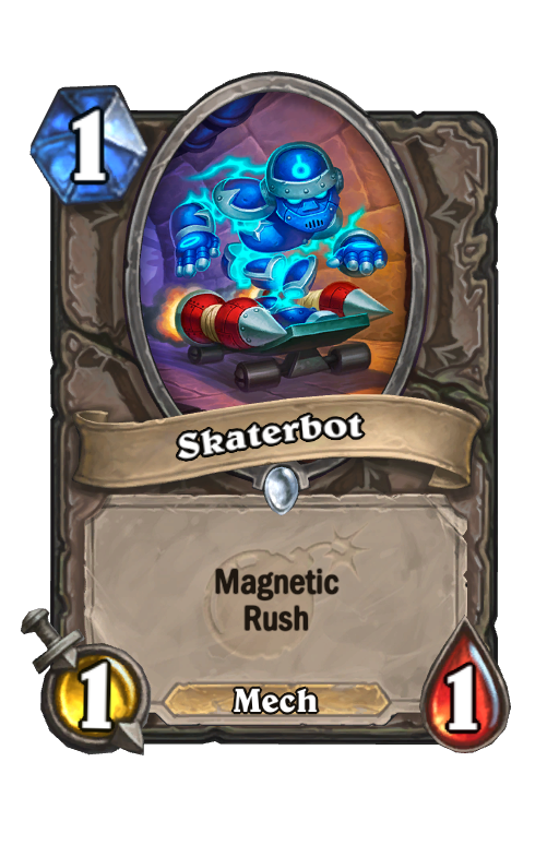 Skaterbot Hearthstone kártya