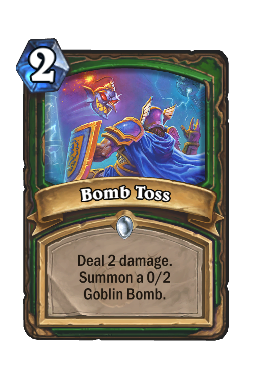 Bomb Toss Hearthstone kártya