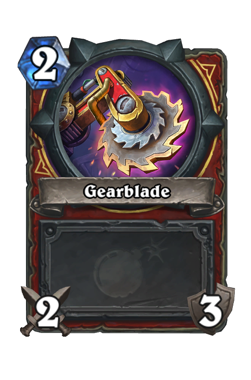 Gearblade Hearthstone kártya