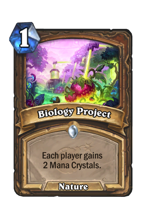 Biology Project Hearthstone kártya