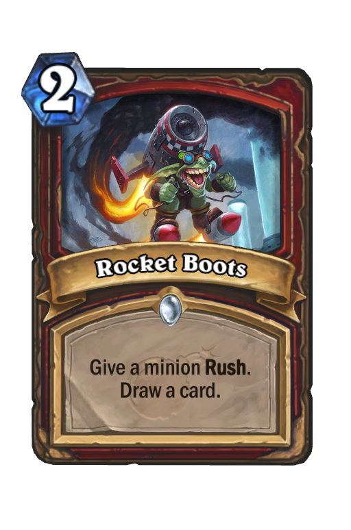 Rocket Boots Hearthstone kártya