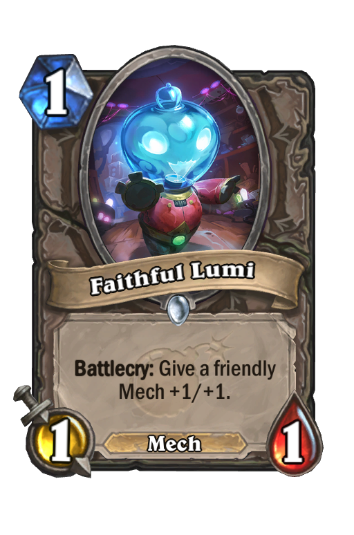 Faithful Lumi Hearthstone kártya