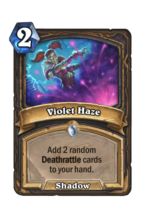 Violet Haze Hearthstone kártya