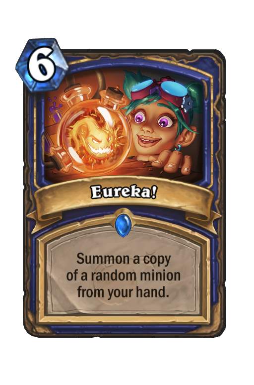 Eureka! Hearthstone kártya