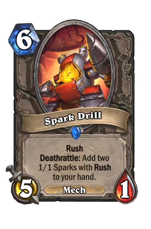 Spark Drill Hearthstone kártya
