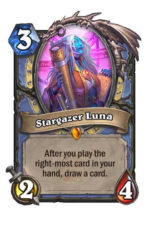 Stargazer Luna Hearthstone kártya