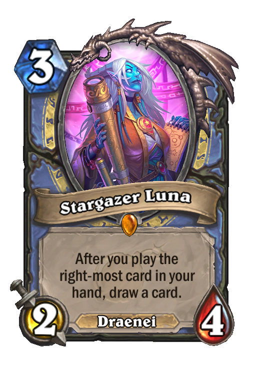 Stargazer Luna Hearthstone kártya
