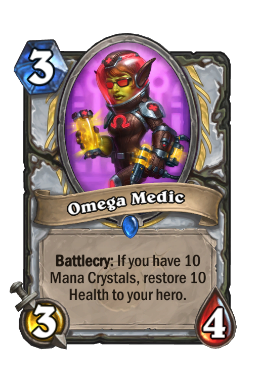 Omega Medic Hearthstone kártya