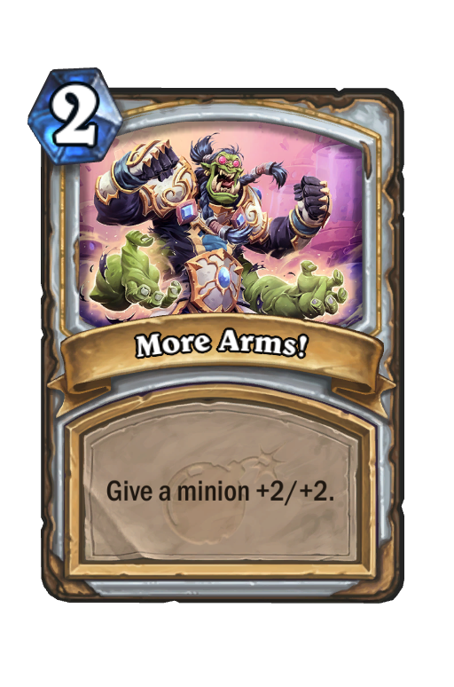 More Arms! Hearthstone kártya
