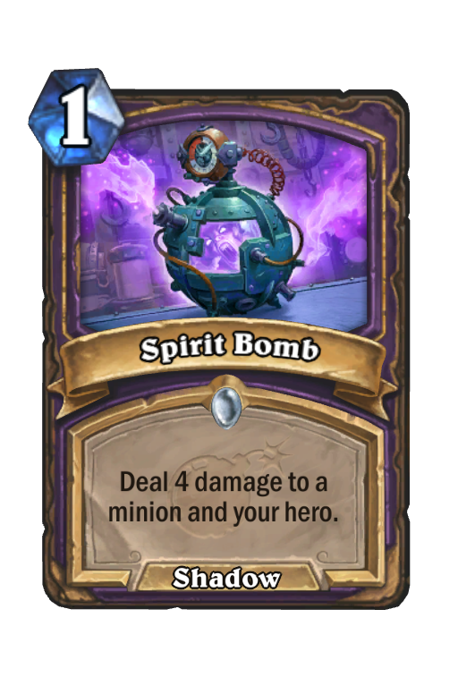 Spirit Bomb Hearthstone kártya