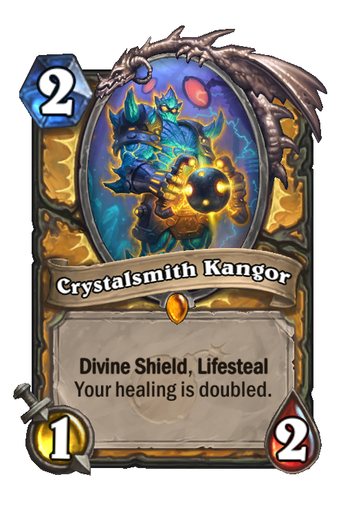 Crystalsmith Kangor Hearthstone kártya
