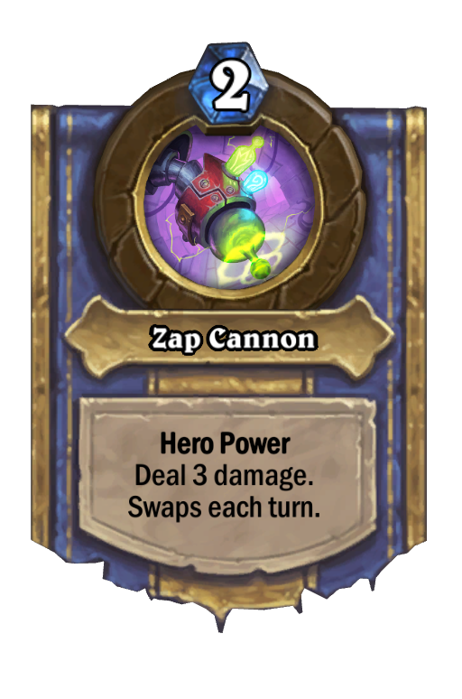 Zap Cannon Hearthstone kártya