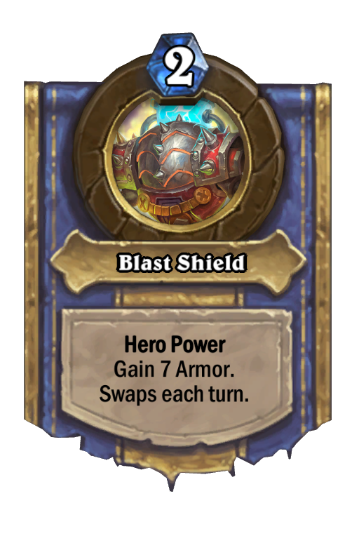Blast Shield Hearthstone kártya