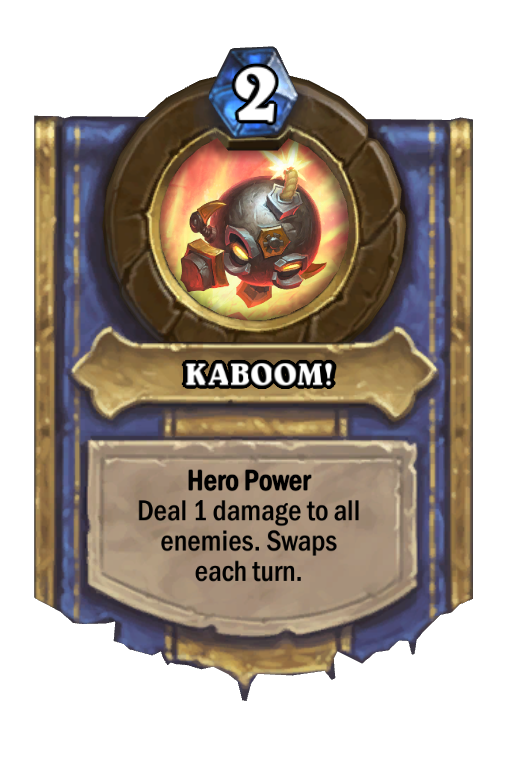 KABOOM! Hearthstone kártya