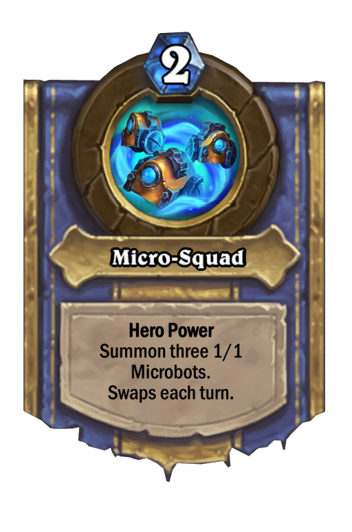 Micro-Squad Hearthstone kártya