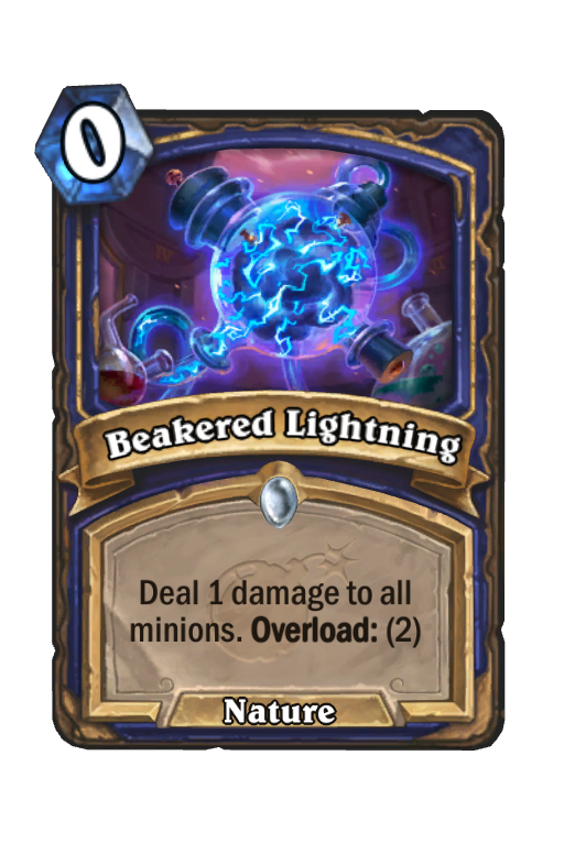 Beakered Lightning Hearthstone kártya