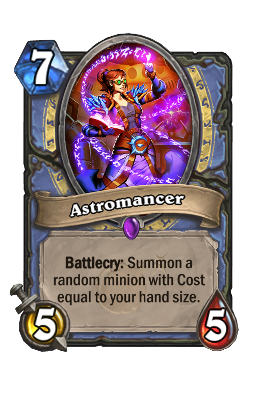 Astromancer Hearthstone kártya