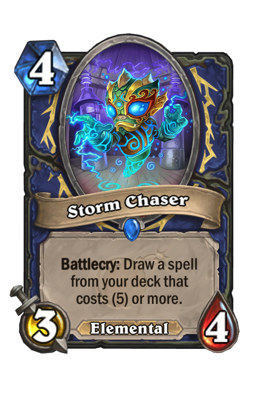 Storm Chaser Hearthstone kártya