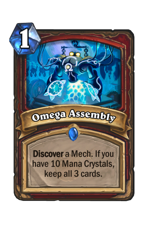 Omega Assembly Hearthstone kártya