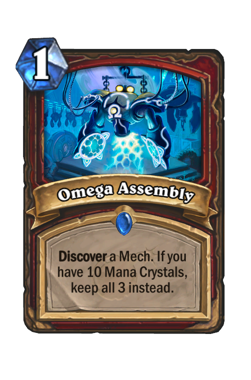 Omega Assembly Hearthstone kártya