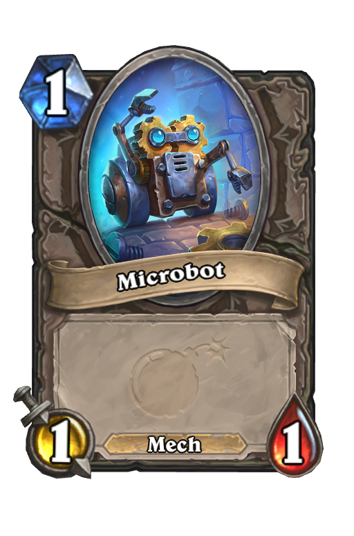 Microbot Hearthstone kártya