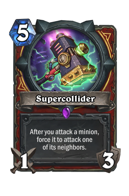Supercollider Hearthstone kártya