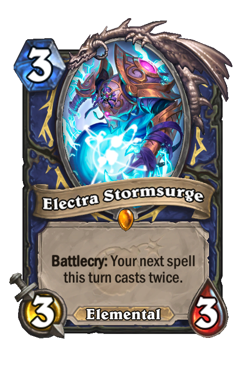 Electra Stormsurge Hearthstone kártya