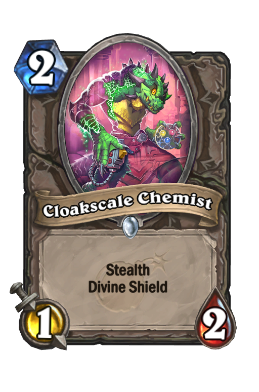 Cloakscale Chemist Hearthstone kártya