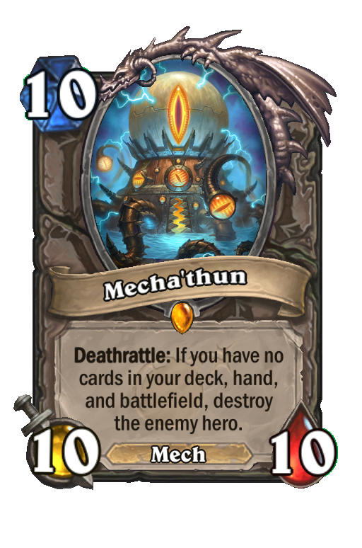 Mecha'thun Hearthstone kártya