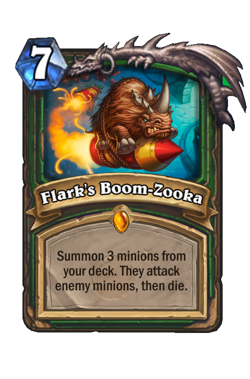 Flark's Boom-Zooka Hearthstone kártya