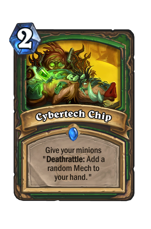 Cybertech Chip Hearthstone kártya