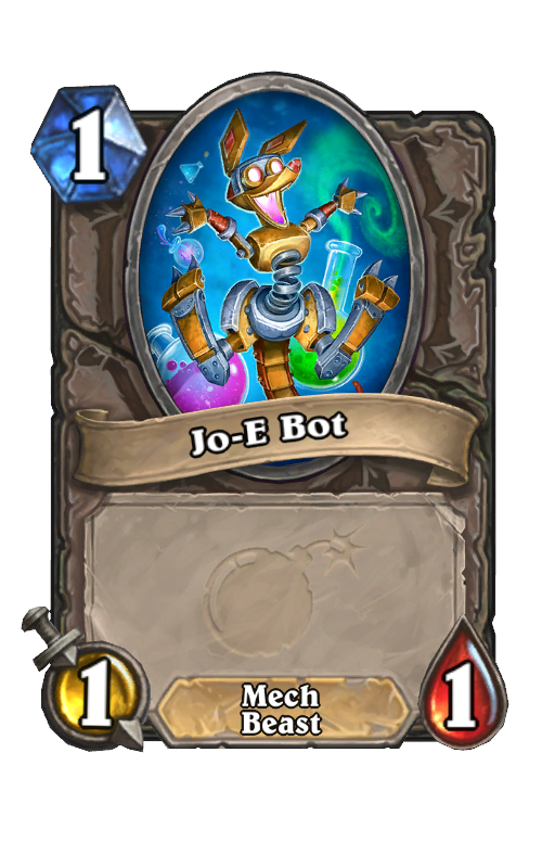 Jo-E Bot Hearthstone kártya