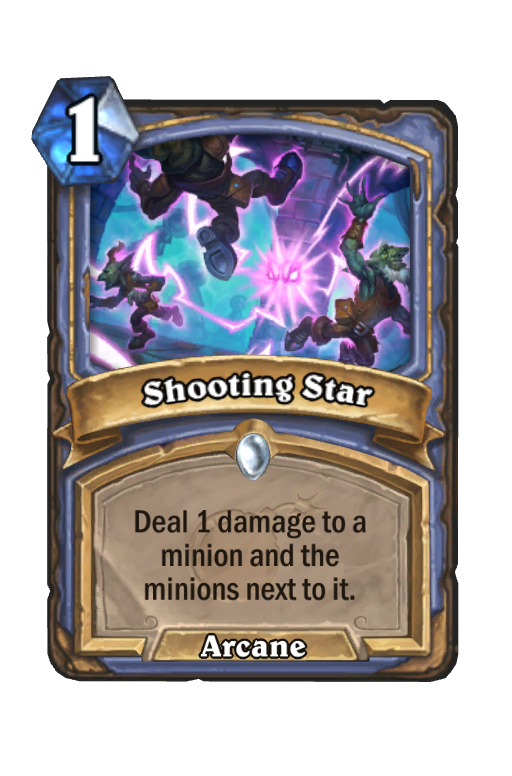Shooting Star Hearthstone kártya